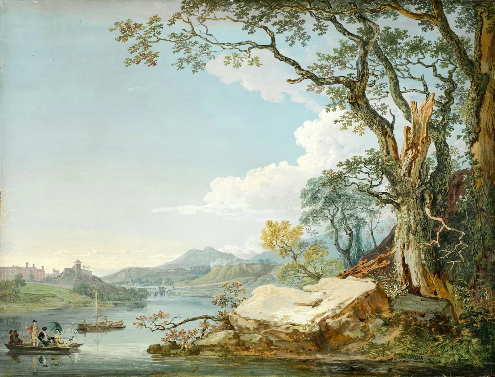 The River Severn at Shrewsbury — view 1
